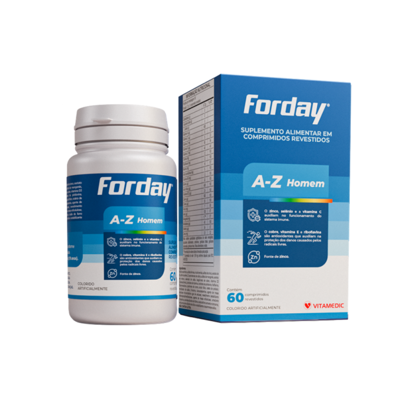 Forday A-Z Homem - 60 comprimidos Forday A-Z Homem - 60 comprimidos