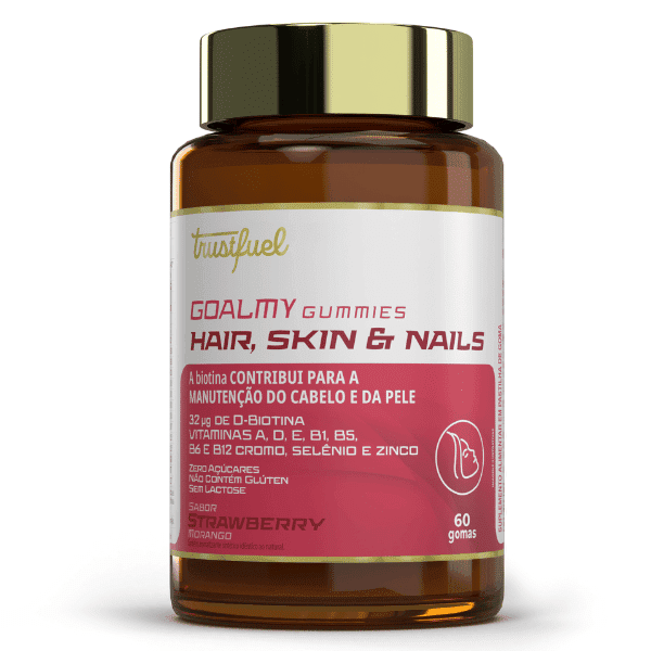 GOALMY GUMMIES HAIR, SKIN AND NAILS - STRAWBERRY - 60 GOMAS GOALMY GUMMIES HAIR, SKIN AND NAILS - STRAWBERRY - 60 GOMAS