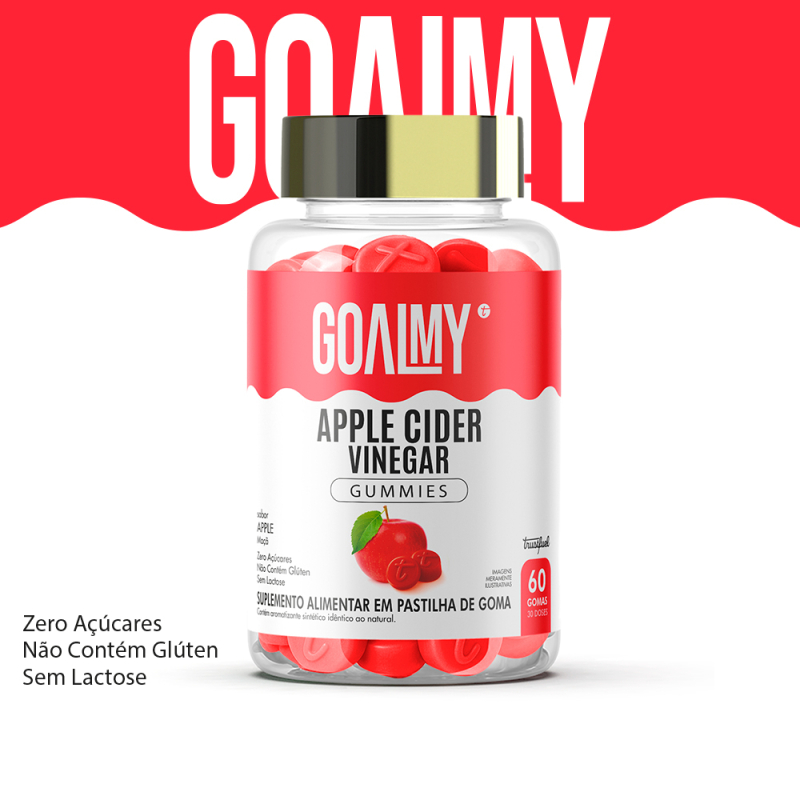 GOALMY GUMMIES APPLE CIDER VINEGAR - 60 GOMAS 