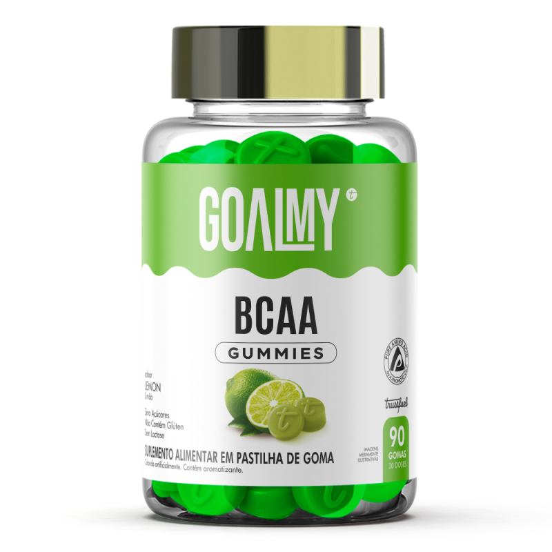 GOALMY GUMMIES BCAA - LEMON - 90 GOMAS