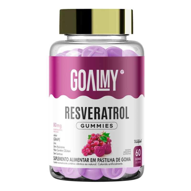 GOALMY GUMMIES RESVERATROL - GRAPE - 60 gomas