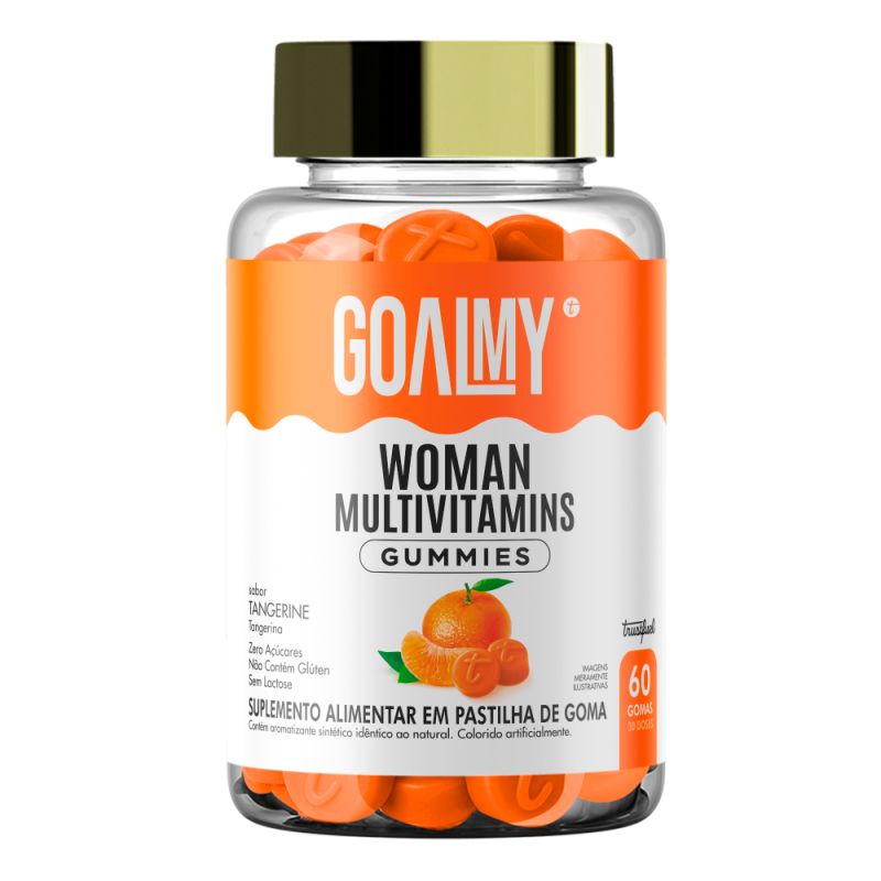 GOALMY GUMMIES WOMAN MULTIVITAMINS - TANGERINE - 60 GOMAS