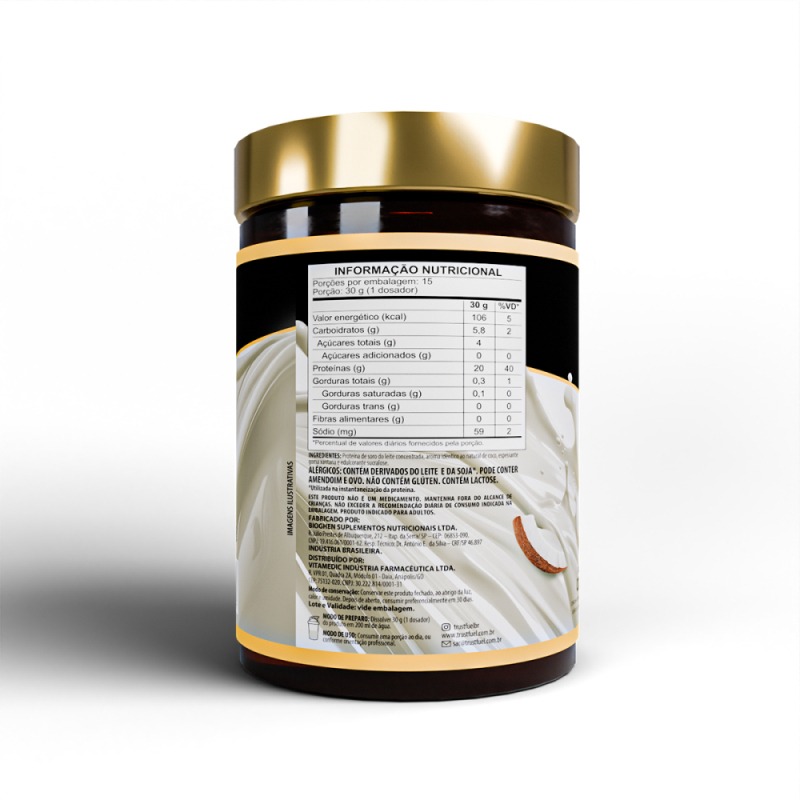 WHEY PROTEIN - POWERFUEL PROTEIN COCONUT 450G WHEY PROTEIN - POWERFUEL PROTEIN COCONUT 450G