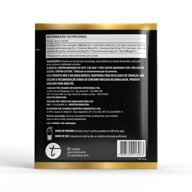 WHEY PROTEIN - POWERFUEL PROTEIN VANILLA DISPLAY C/10 MONODOSES