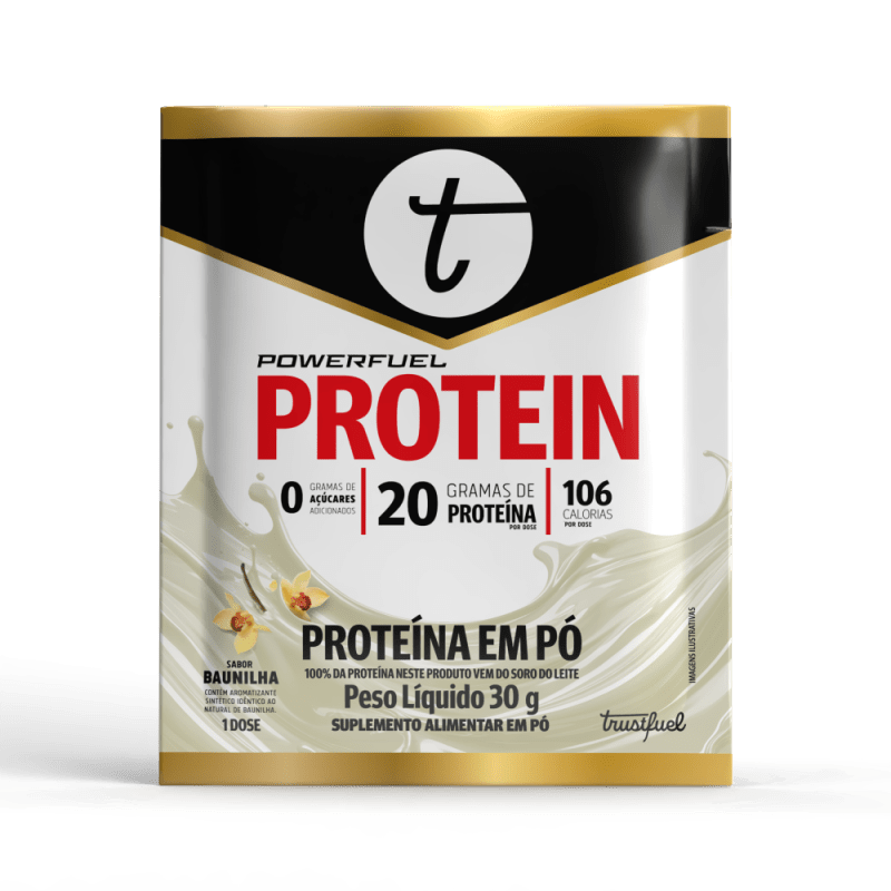 WHEY PROTEIN - POWERFUEL PROTEIN VANILLA DISPLAY C/10 MONODOSES