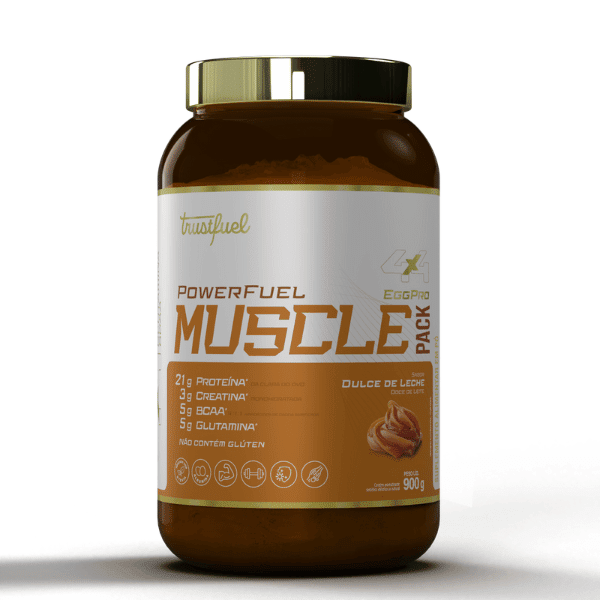 MUSCLE PACK EGG PROTEIN + ASSOCIAÇÕES - DULCE DE LECHE MUSCLE PACK EGG PROTEIN + ASSOCIAÇÕES - DULCE DE LECHE