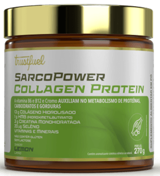 SARCOPOWER COLLAGEN PROTEIN - LEMON - 270G SARCOPOWER COLLAGEN PROTEIN - LEMON - 270G