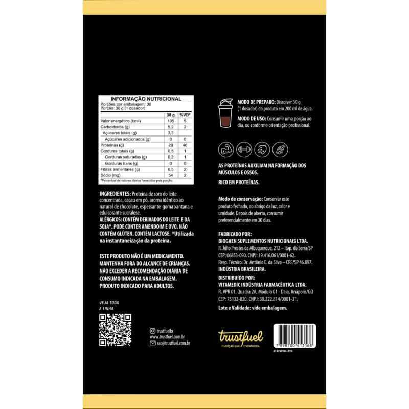 WHEY PROTEIN - POWERFUEL PROTEIN CHOCOLATE 900G