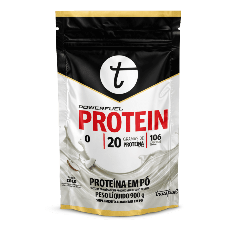 WHEY PROTEIN - POWERFUEL PROTEIN COCONUT 900G