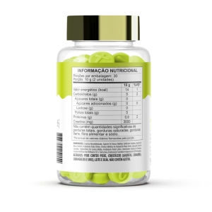 03 POTES CREATINA EM GOMAS COM 60 unid - GOALMY GUMMIES CREATINE 