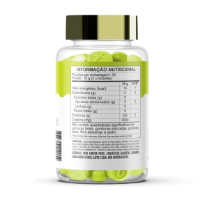 CREATINA EM GOMAS - GOALMY GUMMIES CREATINE - GREEN APPLE - 60 un