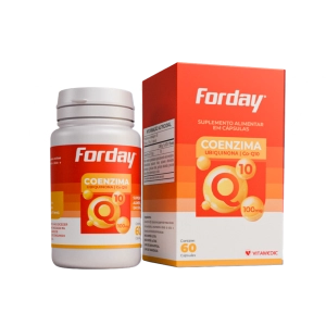 Forday - Coenzima Q10 100mg - 60 capsulas