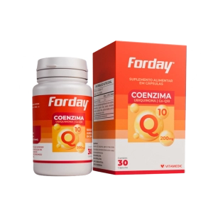 Forday - Coenzima Q10 200mg - 30 capsulas Forday - Coenzima Q10 200mg - 30 capsulas