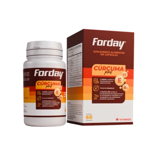 Forday - Cúrcuma Plus - 60 capsulas Forday - Cúrcuma Plus - 60 capsulas