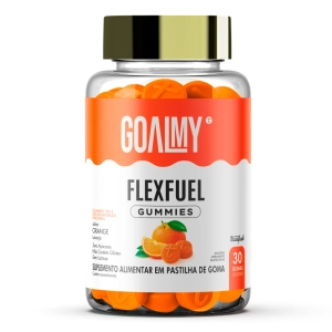 GOALMY GUMMIES FLEXFUEL - COLÁGENO, CÚRCUMA & ÁCIDO HIALURÔNICO - ORANGE