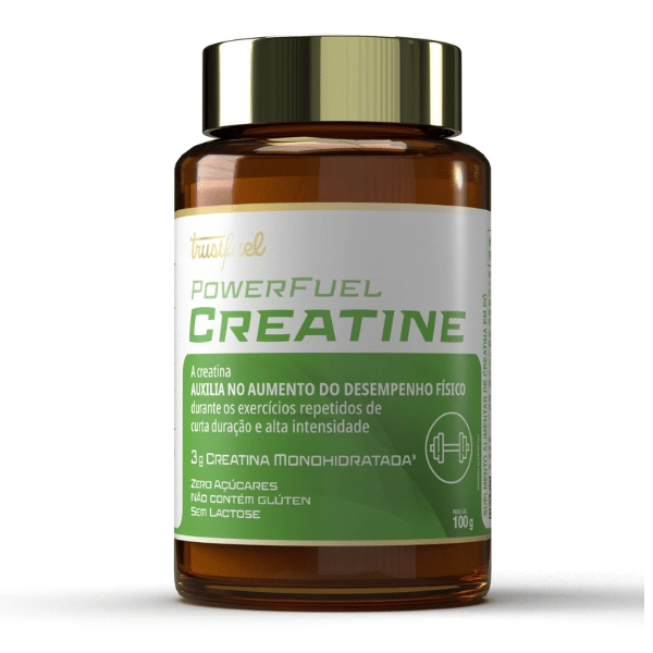 POWERFUEL CREATINE - 100G - CREATINA CERTIFICADA